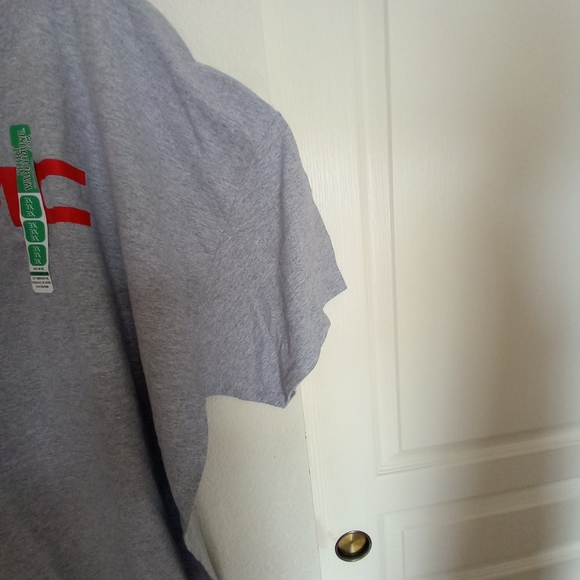 Glidden men's 3x short sleeve t-shirt heavy cotton gray with red GMC on front nw - Picture 3 of 5